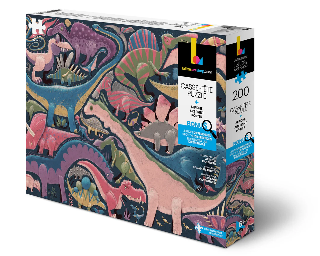 Casse-tête - Dinos à gogo! (200 mcx)