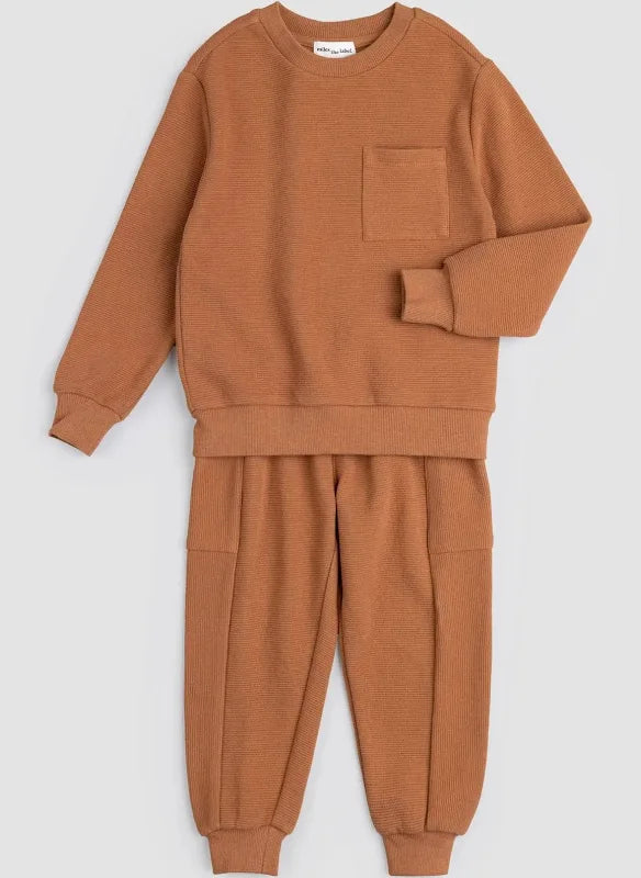 Ensemble deux pièces Caramel