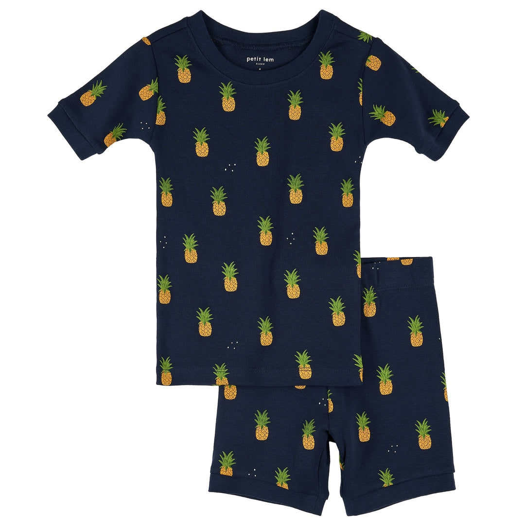 Pyjama d'été deux pièces Ananas
