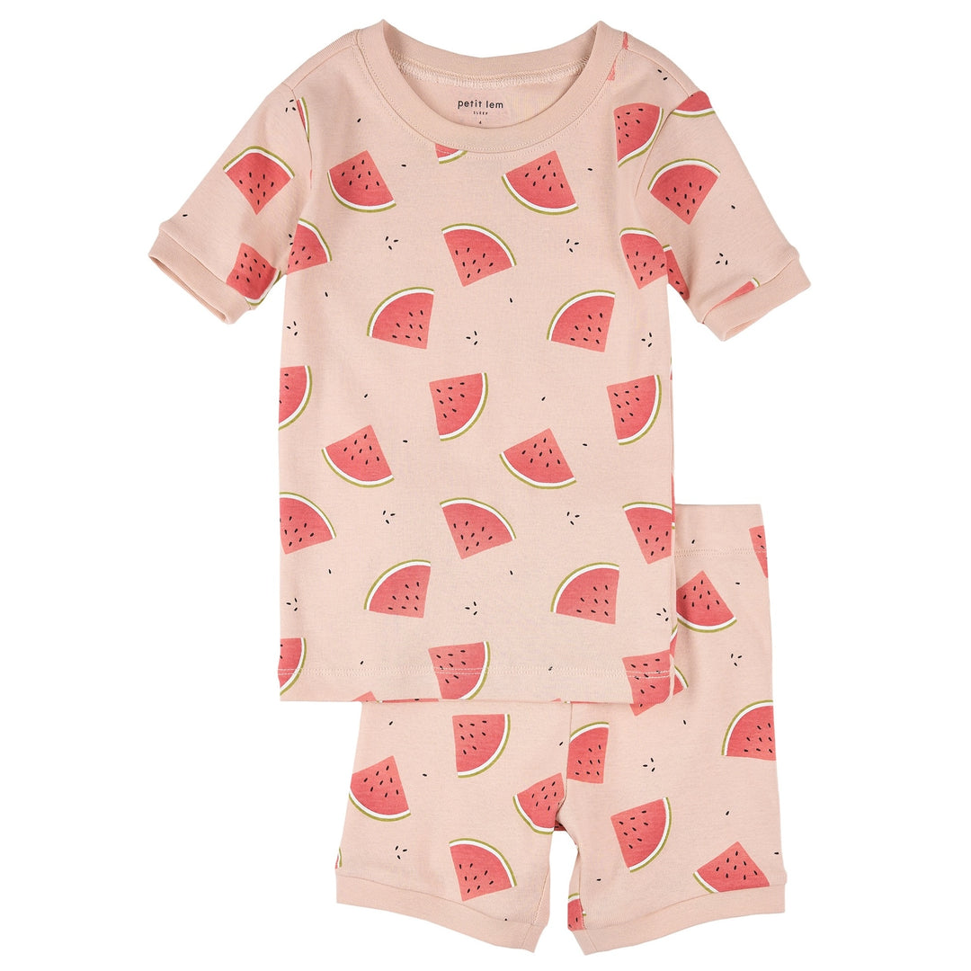 Pyjama d'été deux pièces Melon d'eau