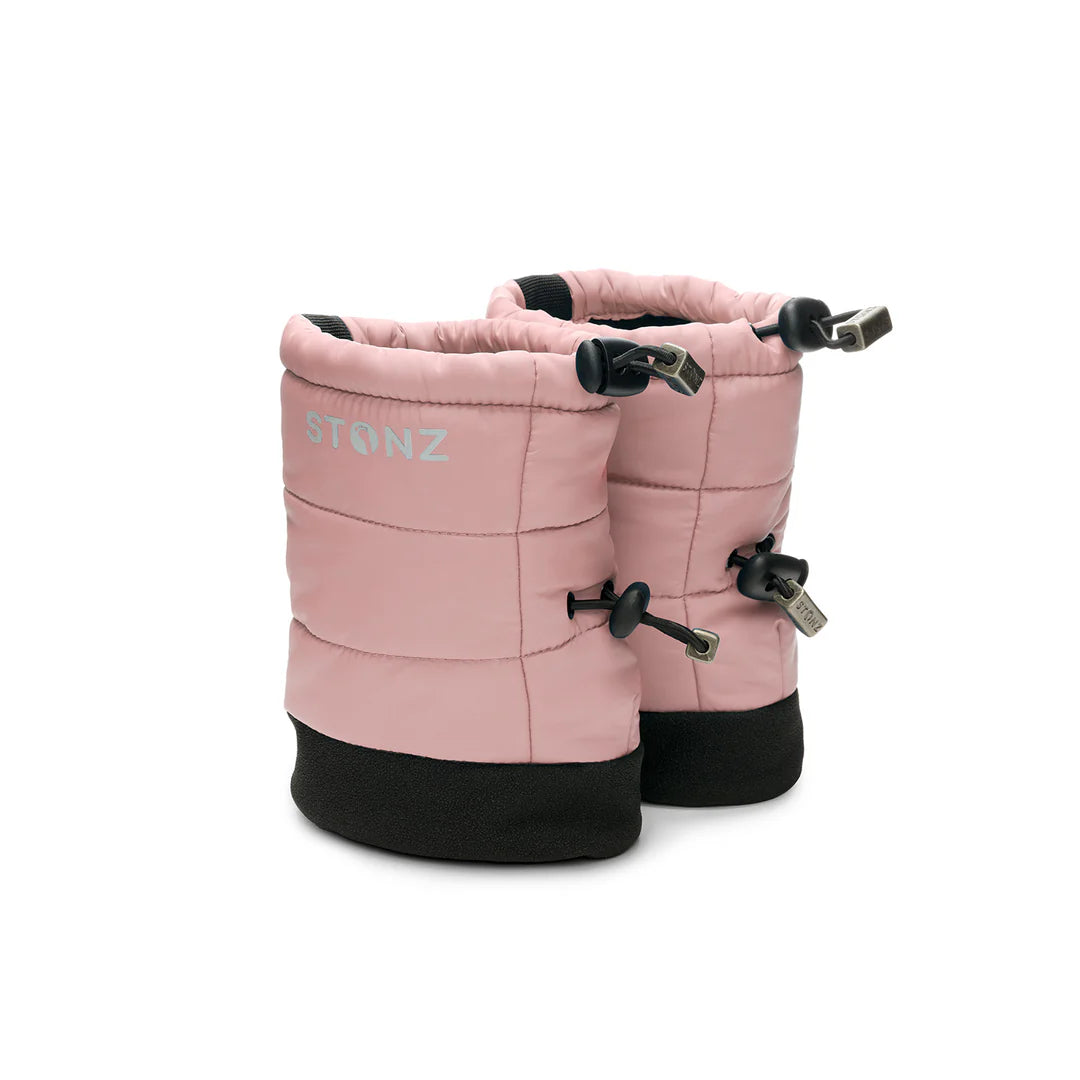Puffer booties Haze pink