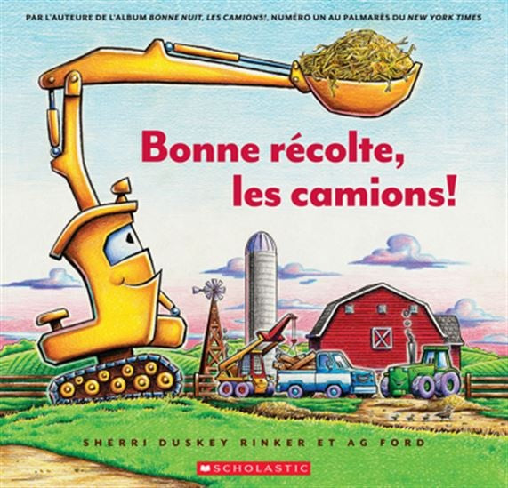 Bonne récolte les camions!