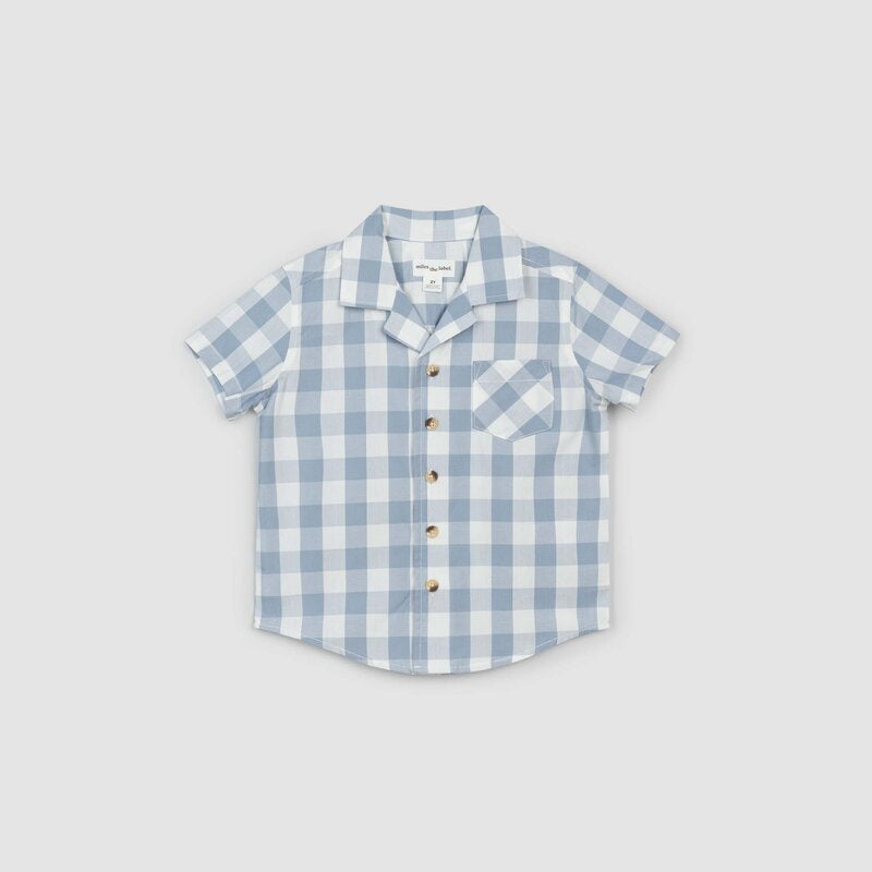 Chemise Bleu Gingham