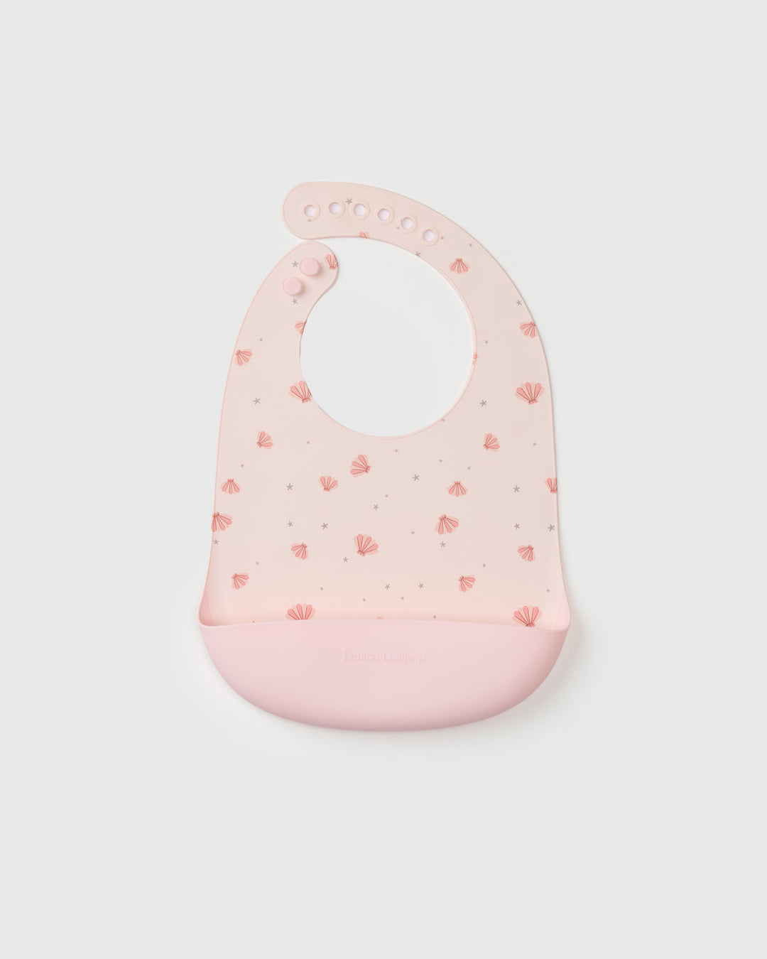 Bavette en silicone Seashells