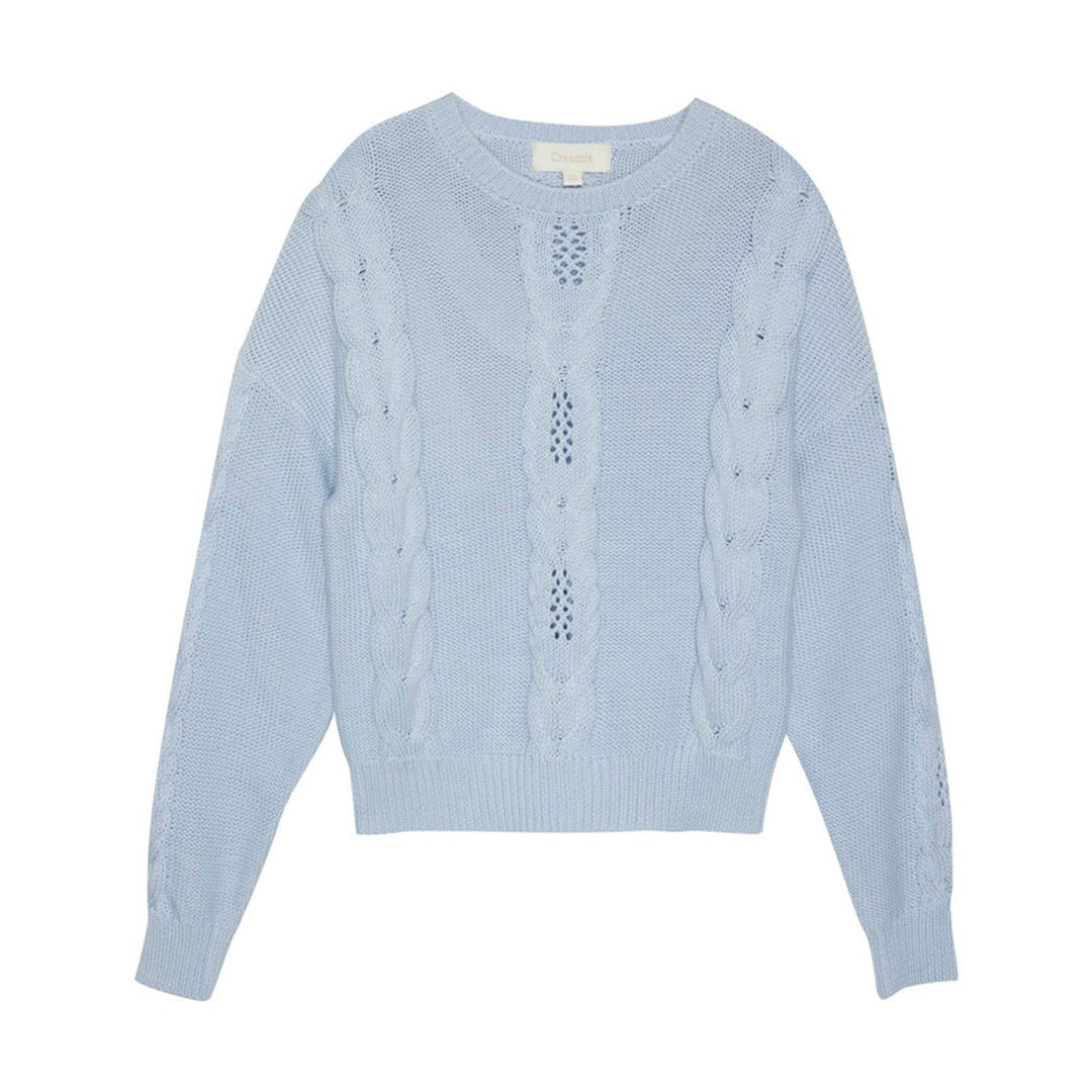 Pull en tricot Bleu pâle
