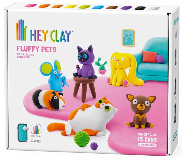 Ensemble d’argile Petits animaux doux