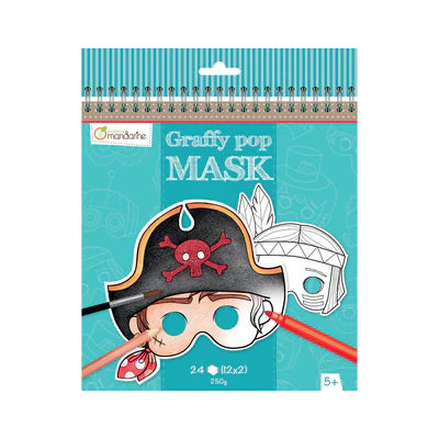 Carnet de masques - Graffy Pop (garçons)