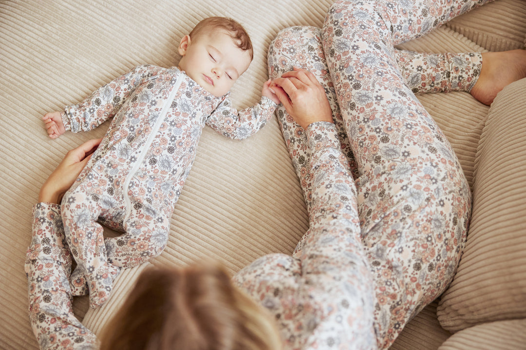 Pyjama Fleurs rétro (femme)