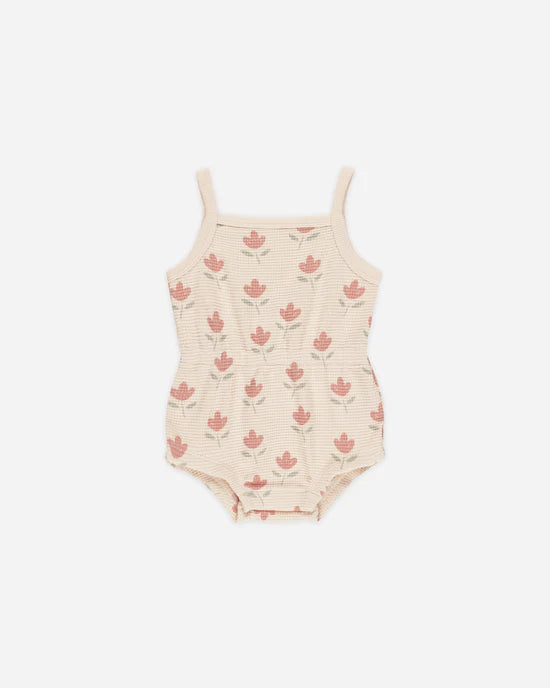 Romper gaufré Tulipes
