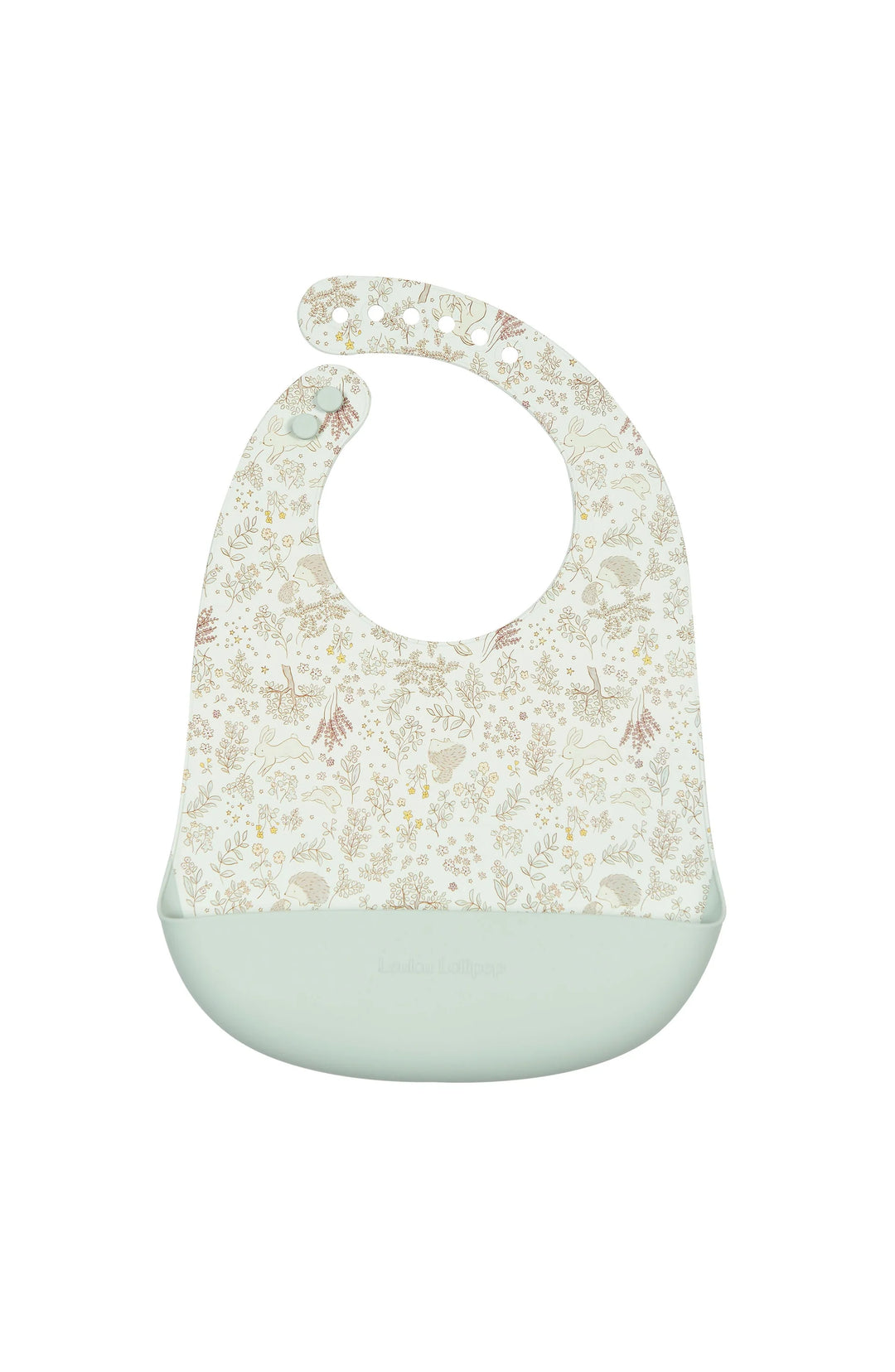 Bavette en silicone Hedgehog Forest