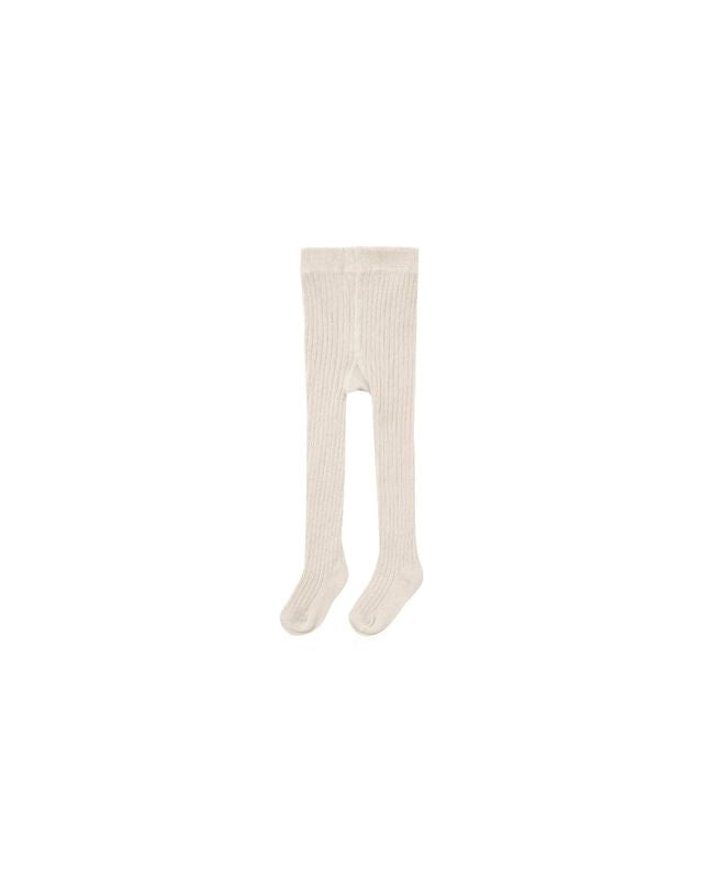 Collants côtelés - Naturel