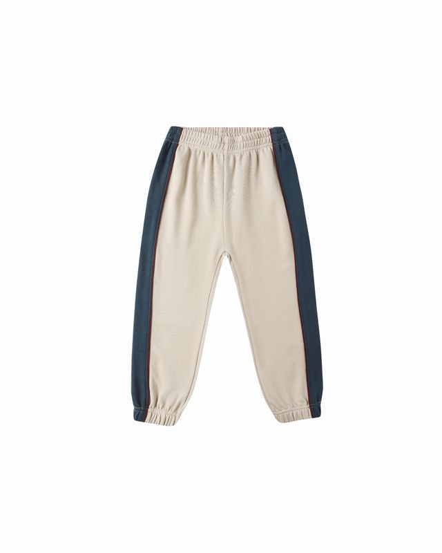 Pantalon en molleton à panneaux - Stone