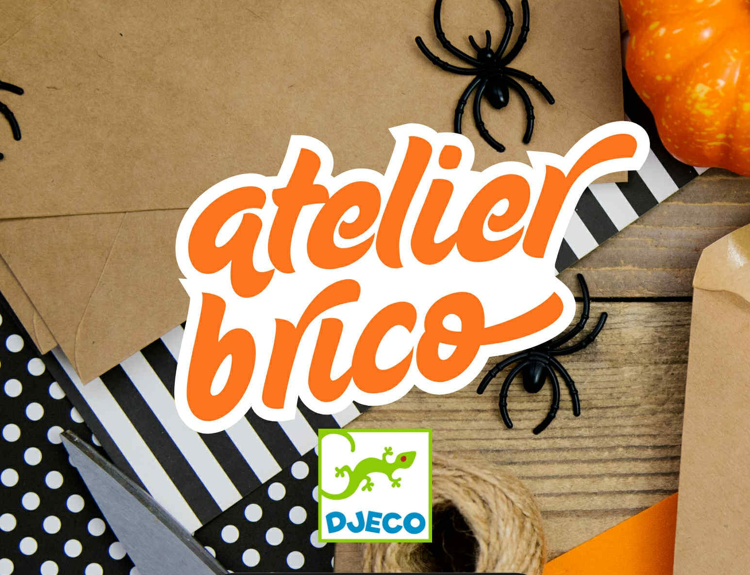 Atelier brico Djeco - Halloween