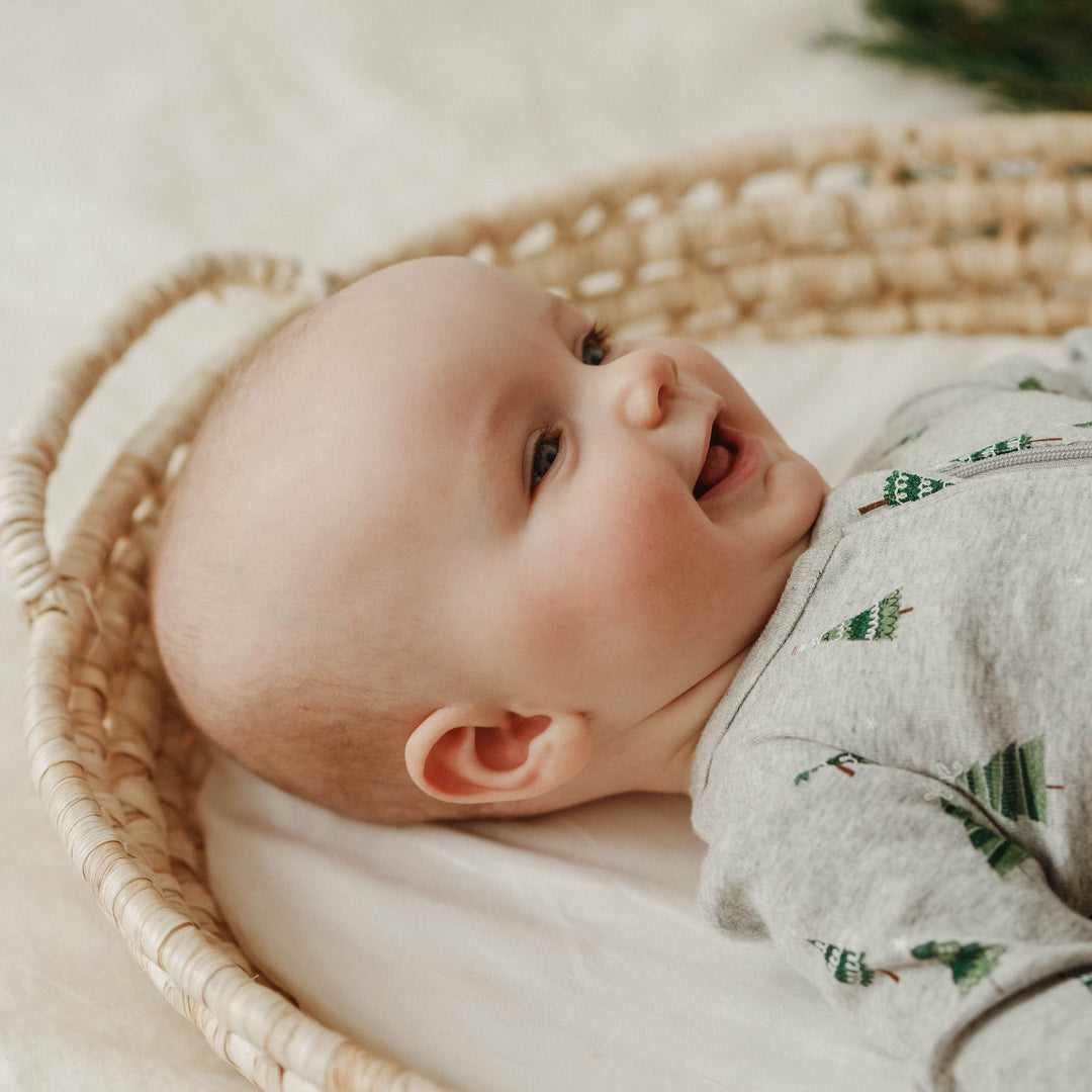 Pyjama une pièce Sapins de Noël  Nouveau-né