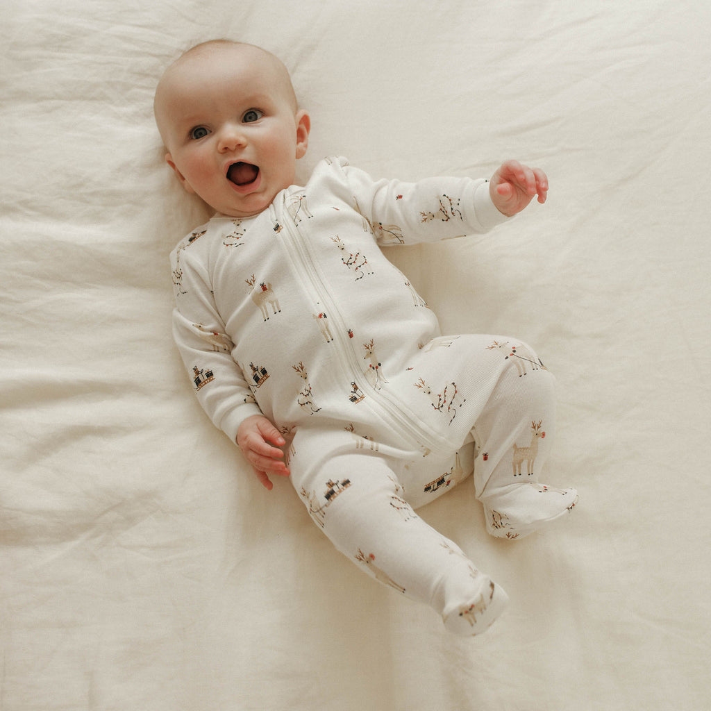 Pyjama une pièce Rudolphe le renne 12 mois