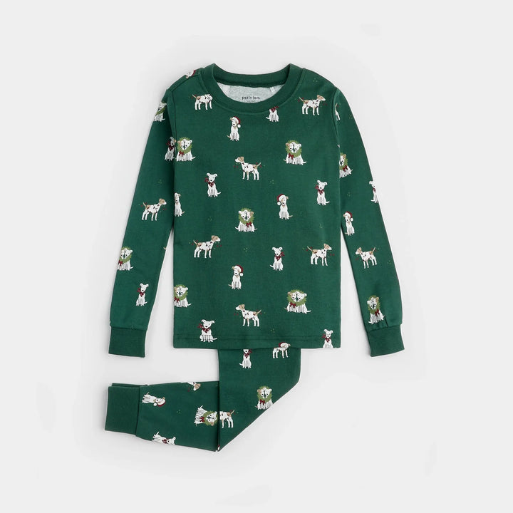 Pyjama deux pièces Chiens Festifs 2 ans