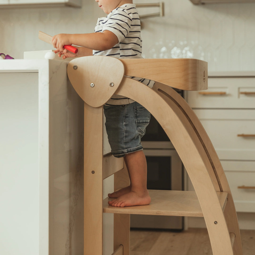 Tour d’observation Pikler – Bois naturel