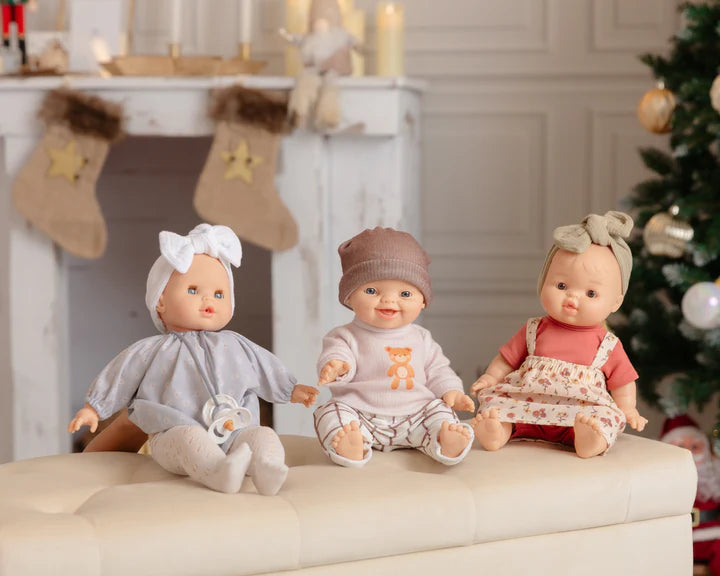 Bébé Gordis - Frederica avec salopette-robe fleurie et bandeau