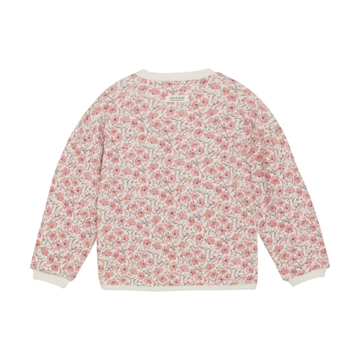 Sweat à imprimé fleuri