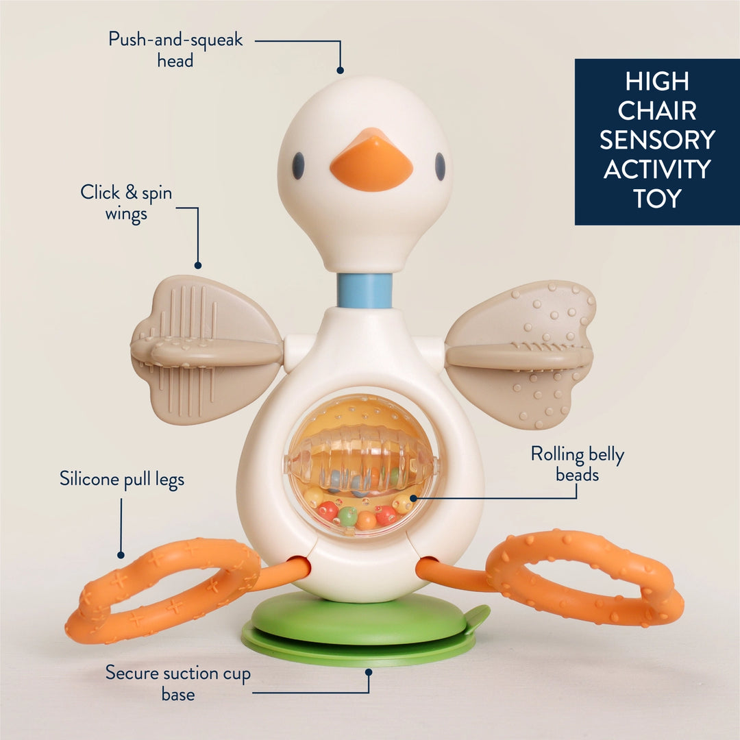 Jouet sensoriel pour chaise haute Itzy Twist & Bop™ - Oie