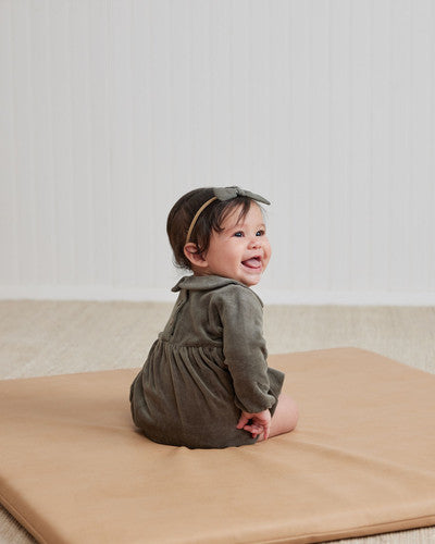 Robe en velours bébé