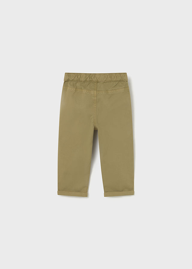 Pantalon classique chameau (Coupe droite)