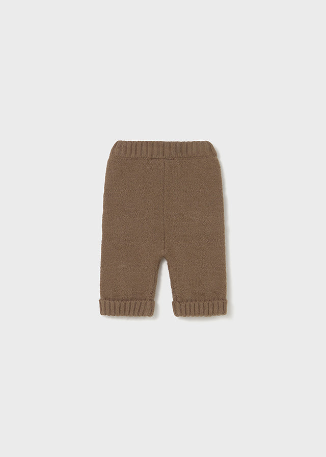 Pantalon en tricot - Cacao