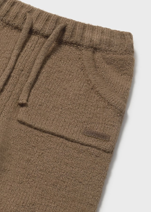 Pantalon en tricot - Cacao