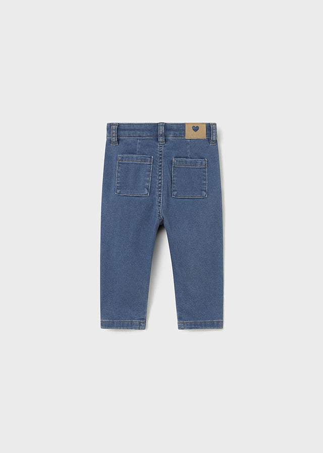 Pantalon en denim moyen