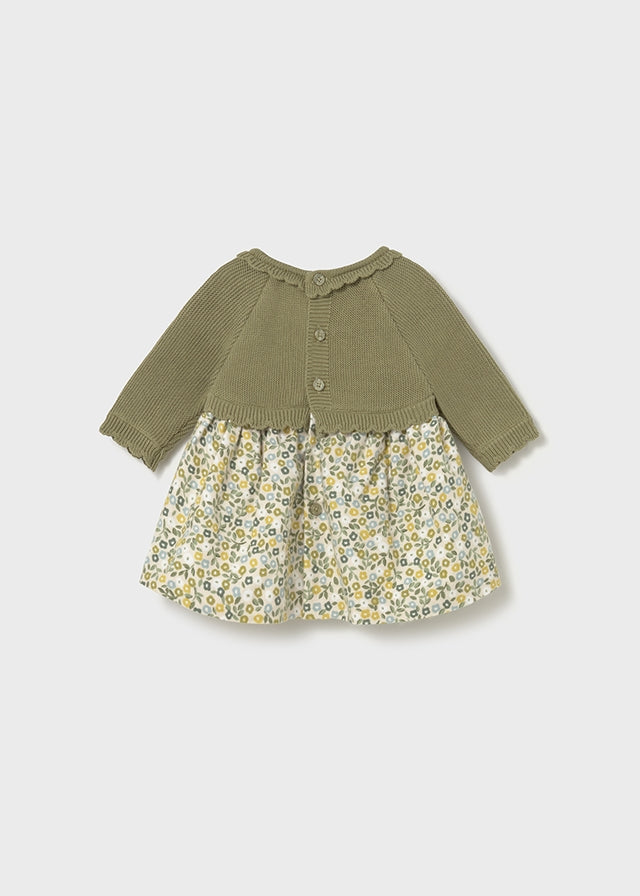 Robe en tricot - Petites fleurs