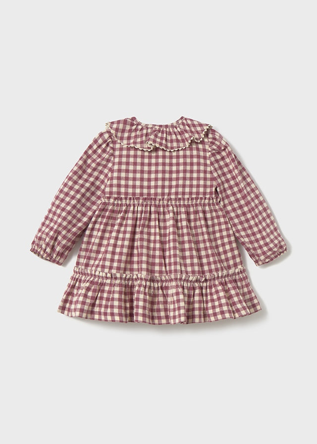 Robe à carreaux vichy - Rosé
