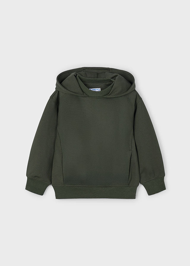Sweat à capuchon Olive