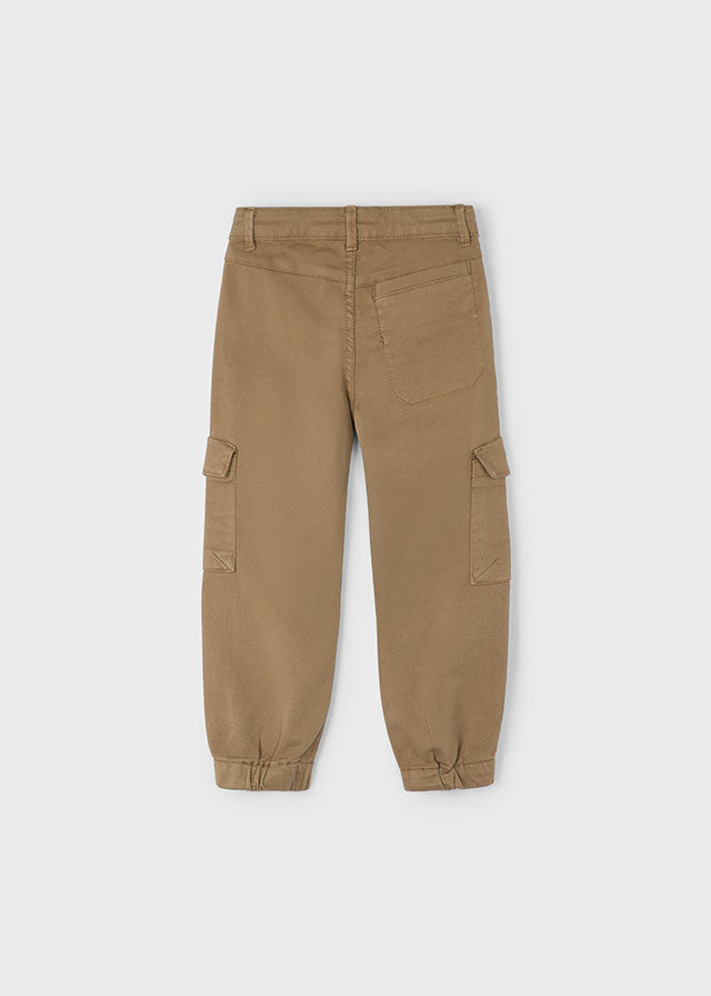 Pantalon cargo - Caramel