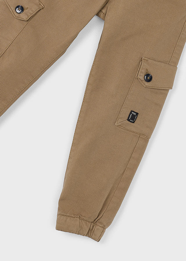 Pantalon cargo - Caramel