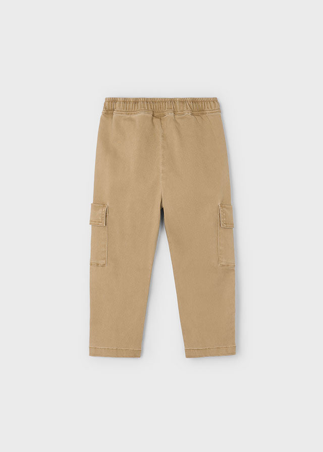Pantalon cargo Camel