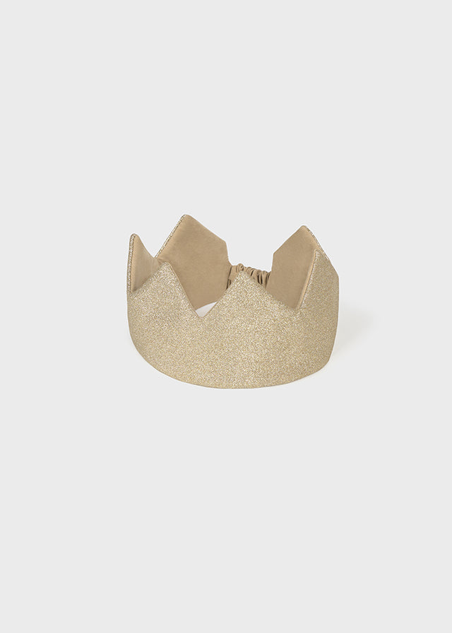 Couronne en tissu - Champagne