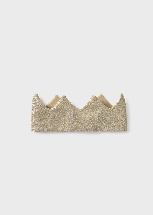 Couronne en tissu - Champagne