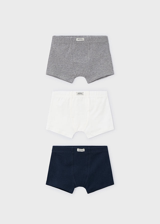 Ensemble 3 boxers - Marine