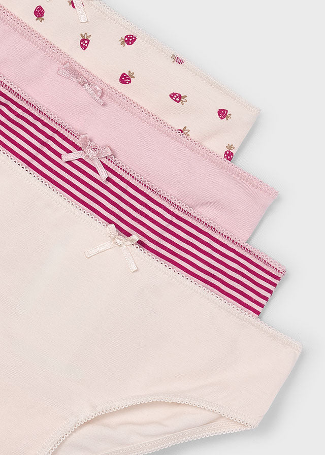 Ensemble 4 culottes - Fraises
