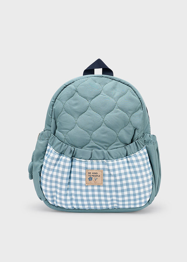 Sac à dos matelassé - Sauge