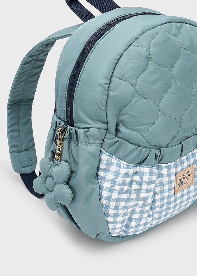 Sac à dos matelassé - Sauge