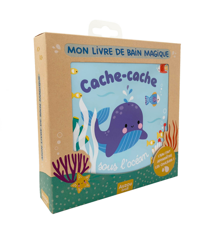 Cache-cache sous l’océan - Mon livre de bain