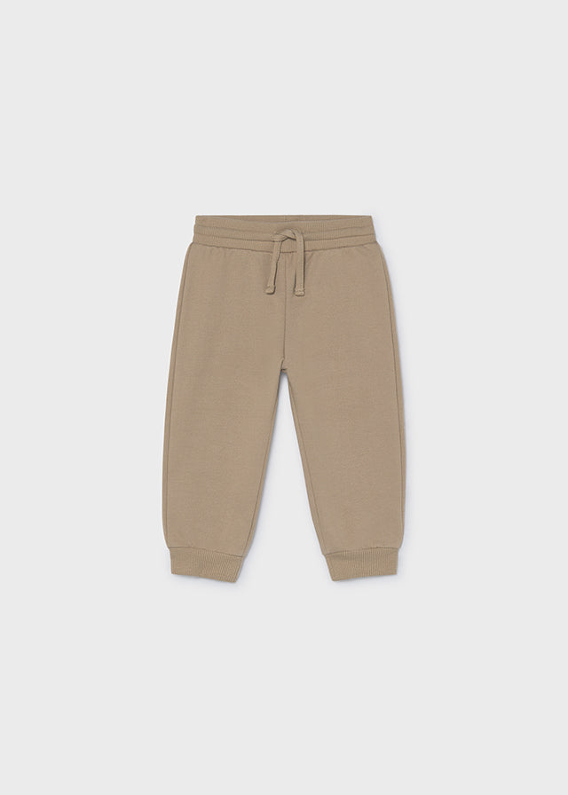 Pantalon en molleton - Noisette
