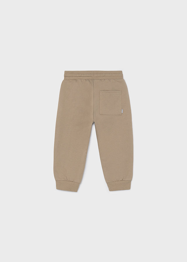 Pantalon en molleton - Noisette