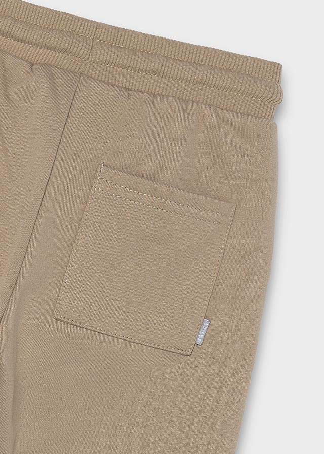 Pantalon en molleton - Noisette