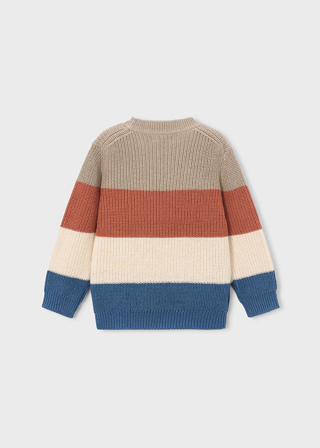 Chandail en tricot - Colorblock