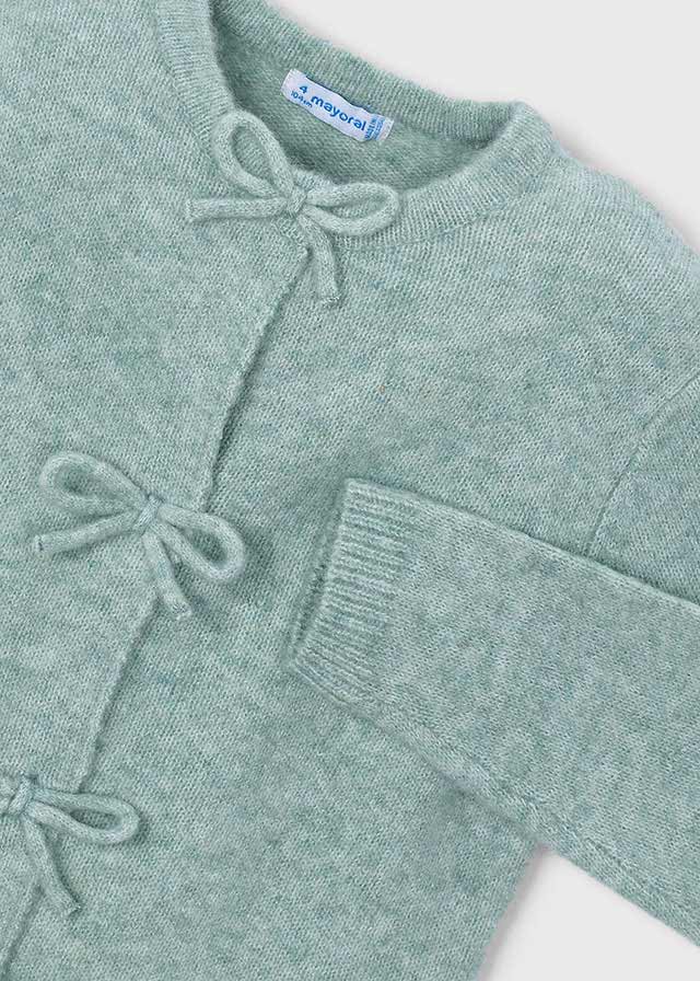 Cardigan avec bouclette - Bleu clair