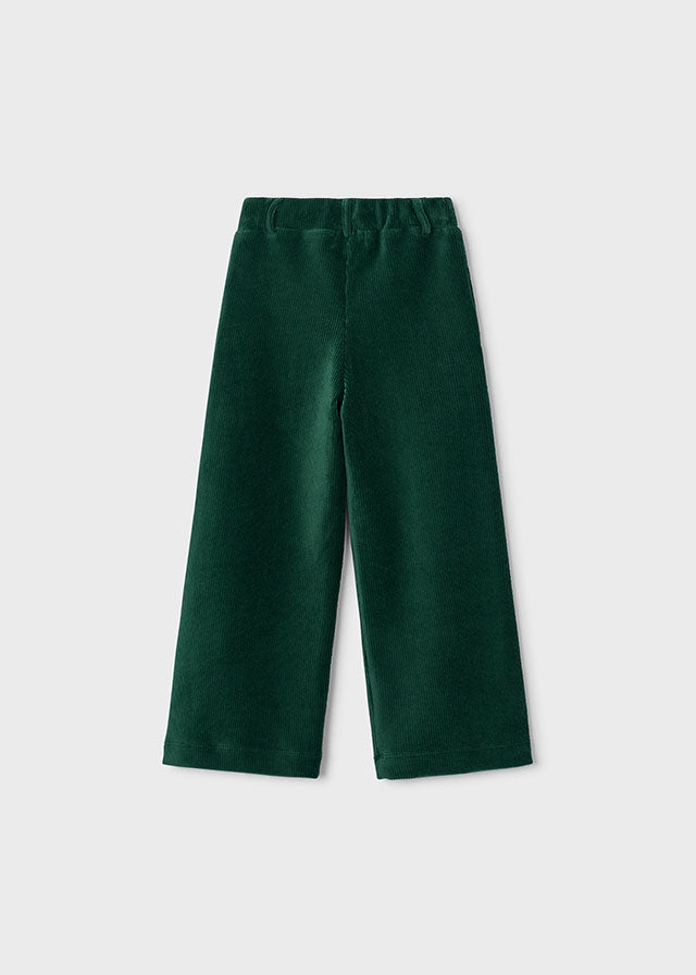 Pantalon en velours côtelé - Vert bouteille