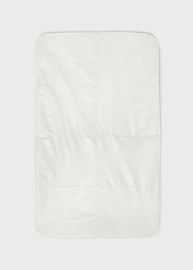 Sac à couches à broderies - Écru & Blush