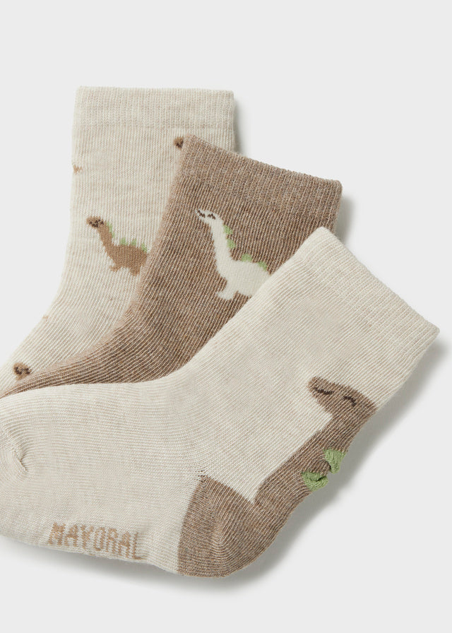 Trio de chaussettes - Dinosaures